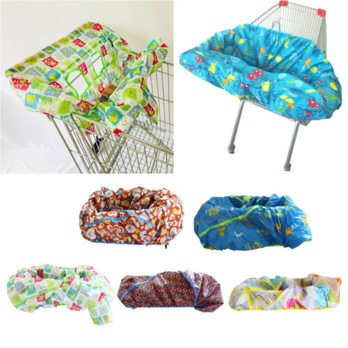 Universal Baby Kids 2-in-1 Shopping Cart Cover Toddler Highchair Cover For Mum
